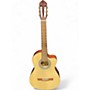 Used Lucero LC150SCE Natural Classical Acoustic Electric Guitar Natural