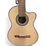 Used Lucero LC150SCE Natural Classical Acoustic Electric Guitar Natural