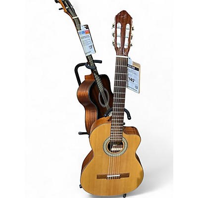 Used Lucero LC150SCE Natural Classical Acoustic Electric Guitar