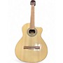 Used Lucero LC150SCE Natural Classical Acoustic Electric Guitar Natural