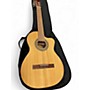 Used Lucero LC150SCE Natural Classical Acoustic Electric Guitar Natural