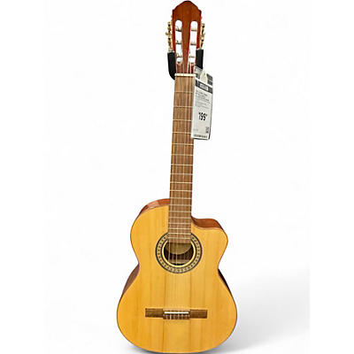 Used Lucero LC150SCE Natural Classical Acoustic Electric Guitar