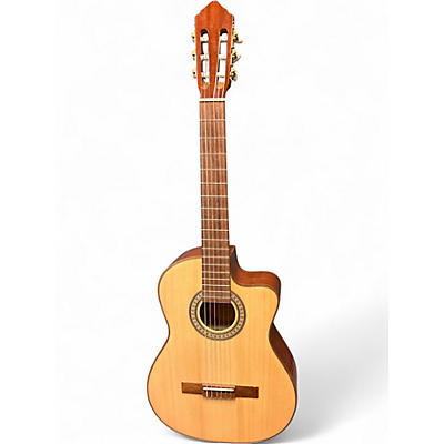 Used Lucero LC150SCE Natural Classical Acoustic Electric Guitar