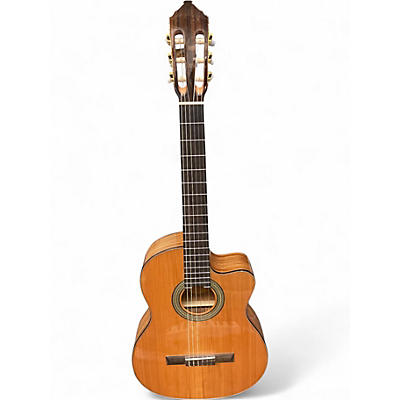 Used Lucero LC235SCE Natural Classical Acoustic Electric Guitar