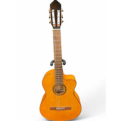 Used Lucero LFB250SCE Natural Classical Acoustic Electric Guitar