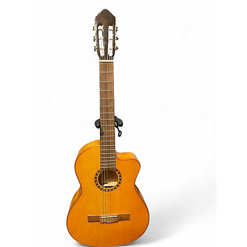 Used Lucero LFB250SCE Natural Classical Acoustic Electric Guitar Natural