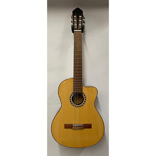 Lucero Used Lucero LFN200SCE Natural Classical Acoustic Electric Guitar Natural