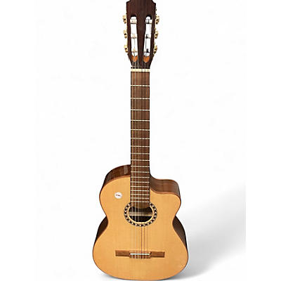 Used Lucero LFN200SCE Natural Classical Acoustic Electric Guitar