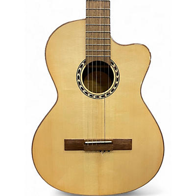 Used Lucero LFN200SCE Natural Classical Acoustic Electric Guitar