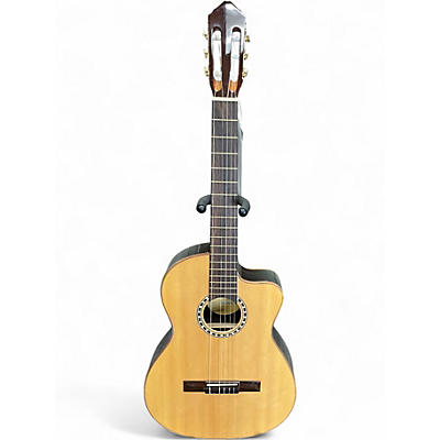 Used Lucero LFN200SCE Natural Classical Acoustic Electric Guitar