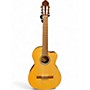 Used Lucero LFN200SCE Natural Classical Acoustic Electric Guitar Natural
