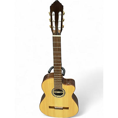Used Lucero LFN200SCE Natural Classical Acoustic Electric Guitar