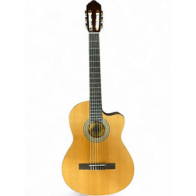 Used Lucero lc235sce Natural Acoustic Electric Guitar
