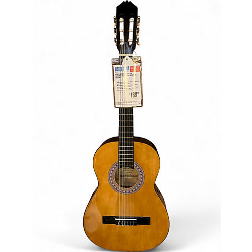 Used Lucida LG-510 3/4 Natural Classical Acoustic Guitar Natural