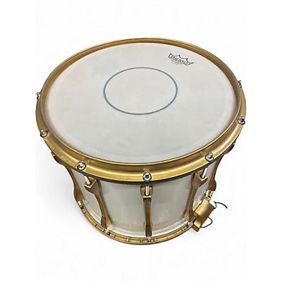 Used Ludwig 12in CHALLENGER MARCHING SNARE WHITE Drum