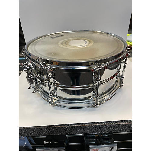 Ludwig Used Ludwig 13X6 Supralite Snare Drum Chrome Silver Chrome Silver 196