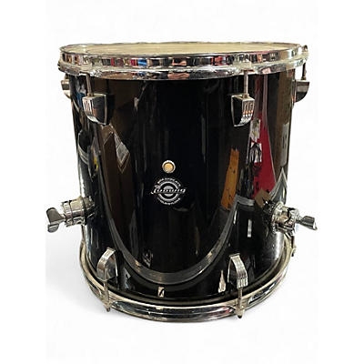 Used Ludwig 13in Breakbeats tom black sparkle Drum