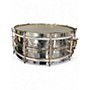 Used Ludwig 14X5 1920s Nickel over Brass DANCE Silver Drum Silver 210