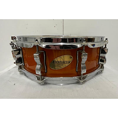 Ludwig Used Ludwig 14X5  Accent CS Snare Drum Amber