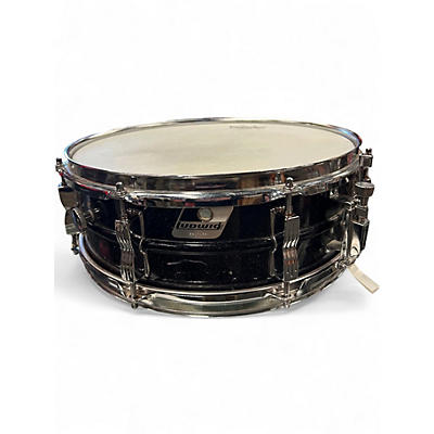 Used Ludwig 14X5 Acrolite Snare BLACK GALAXY Drum