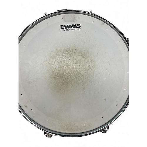 Used Ludwig 14X5 Acrolite Snare Black and Silver Drum Black and Silver 210