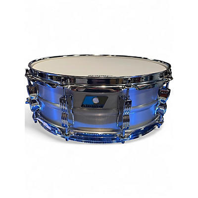 Used Ludwig 14X5 Acrolite Snare Silver Drum