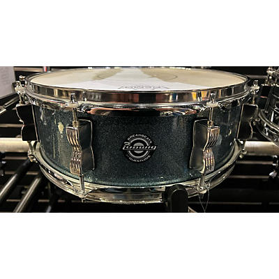 Ludwig Used Ludwig 14X5  BACKBEAT QUESTLOVE Drum BLUE SPARKLE