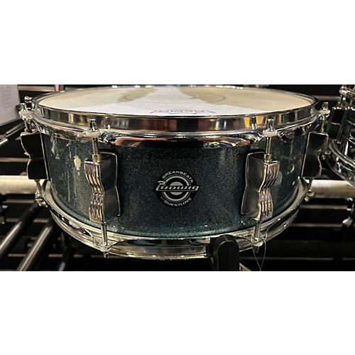 Ludwig Used Ludwig 14X5  BACKBEAT QUESTLOVE Drum BLUE SPARKLE BLUE SPARKLE 210