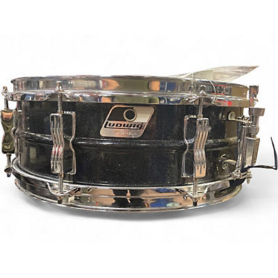 Used Ludwig 14X5 BLACK GALAXY SNARE Black Drum