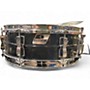 Used Ludwig 14X5 BLACK GALAXY SNARE Black Drum Black 210