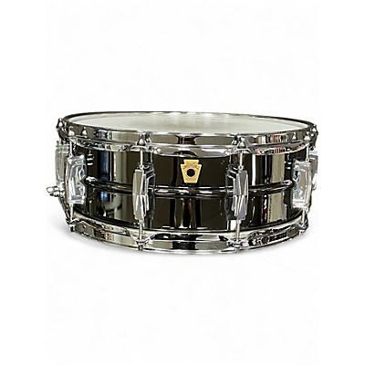 Used Ludwig 14X5 Black Beauty Black Nickel Drum