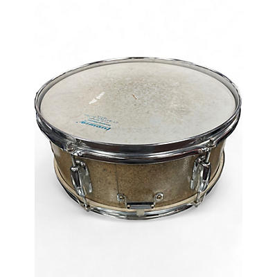 Used Ludwig 14X5 Classic Snare GOLD SPARKLE Drum