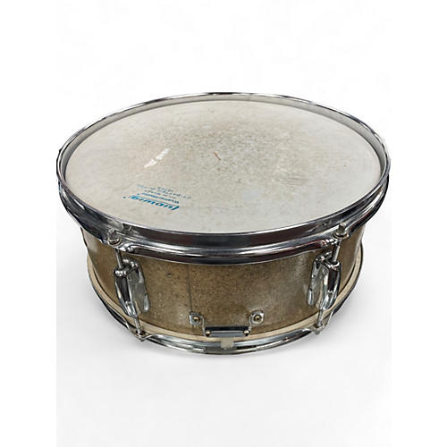 Used Ludwig 14X5 Classic Snare GOLD SPARKLE Drum GOLD SPARKLE 210