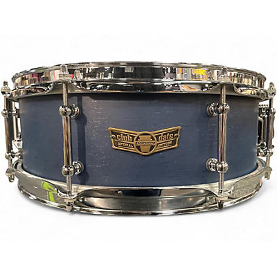 Used Ludwig 14X5 Club Date Snare Blue Drum