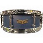 Used Ludwig 14X5 Club Date Snare Blue Drum Blue 210