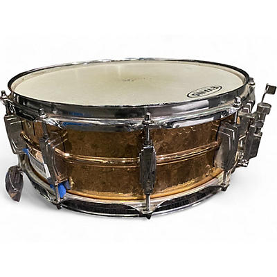 Ludwig Used Ludwig 14X5 LB550k Bronze Drum