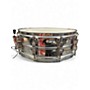 Used Ludwig 14X5 Steel Snare Chrome Drum Chrome 210