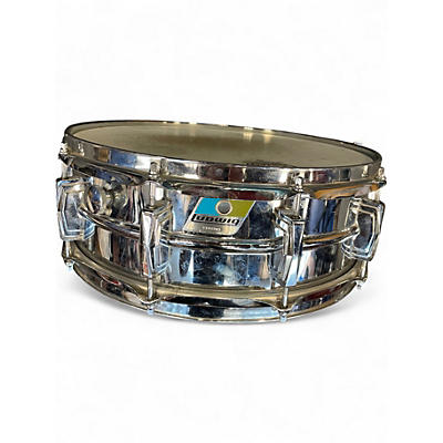 Used Ludwig 14X5 Supraphonic Snare Silver Drum