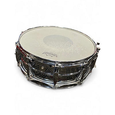 Used Ludwig 14X5 Supraphonic Snare Silver Drum