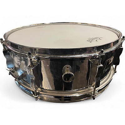 Used Ludwig 14X5 chrome over wood Chrome Drum