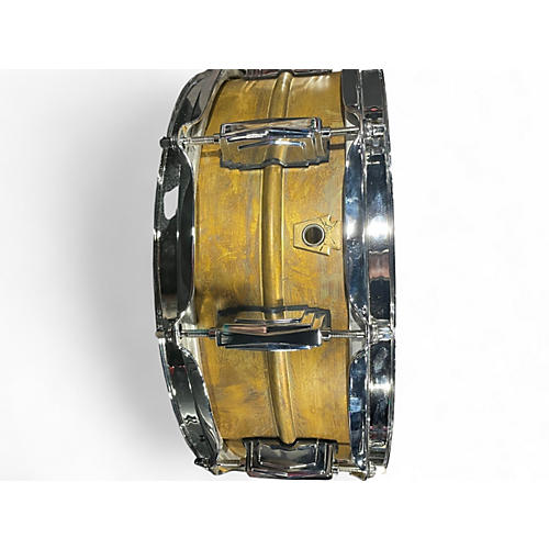 Used Ludwig 14X5 raw brass raw brass Drum raw brass 210