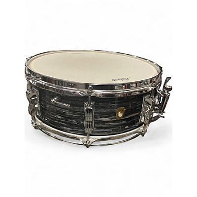 Used Ludwig 14X5.5 Classic Jazz Festival Snare Silver Oyster Pearl Drum