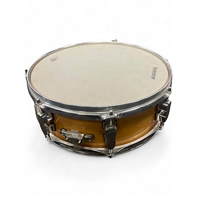Used Ludwig 14X5.5 Element Snare Natural Drum