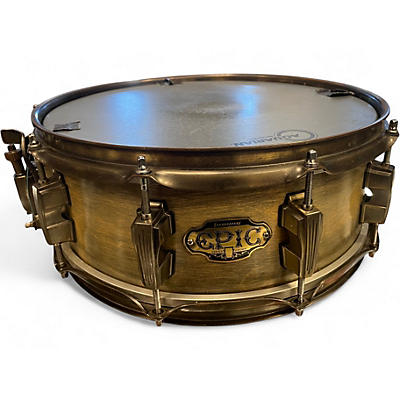 Used Ludwig 14X5.5 Epic Snare Worn Natural Drum