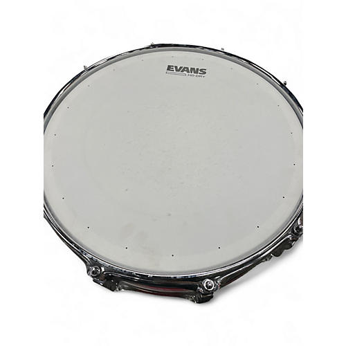 Used Ludwig 14X5.5 Vistalite Snare Red Drum Red 211