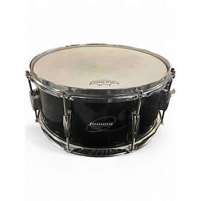 Used Ludwig 14X6.5 Accent CS Snare Black Drum
