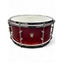 Used Ludwig 14X6.5 Keystone Snare Red Sparkle Drum Red Sparkle 213