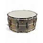 Used Ludwig 14X6.5 LA405K Hammered Acrophonic Raw Aluminum Drum Raw Aluminum 213