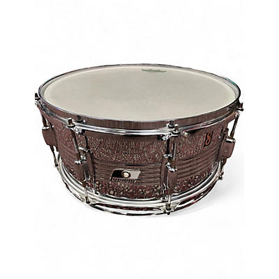 Used Ludwig 14X6.5 ROCKER SNARE DRUM STEEL Drum