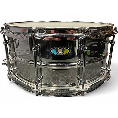 Used Ludwig 14X6.5 Supralite Snare Chrome Drum